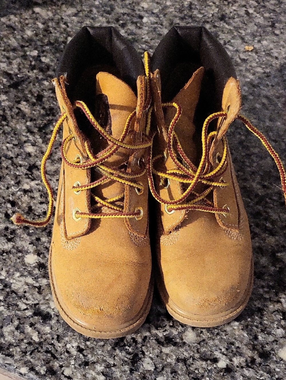 Timberland Wheat Brown Suede Lace-Up Boots